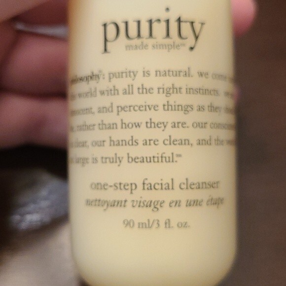 Philosophy Purity Made Simple One-Step Facial Cleanser 3oz NEW! - Picture 2 of 4
